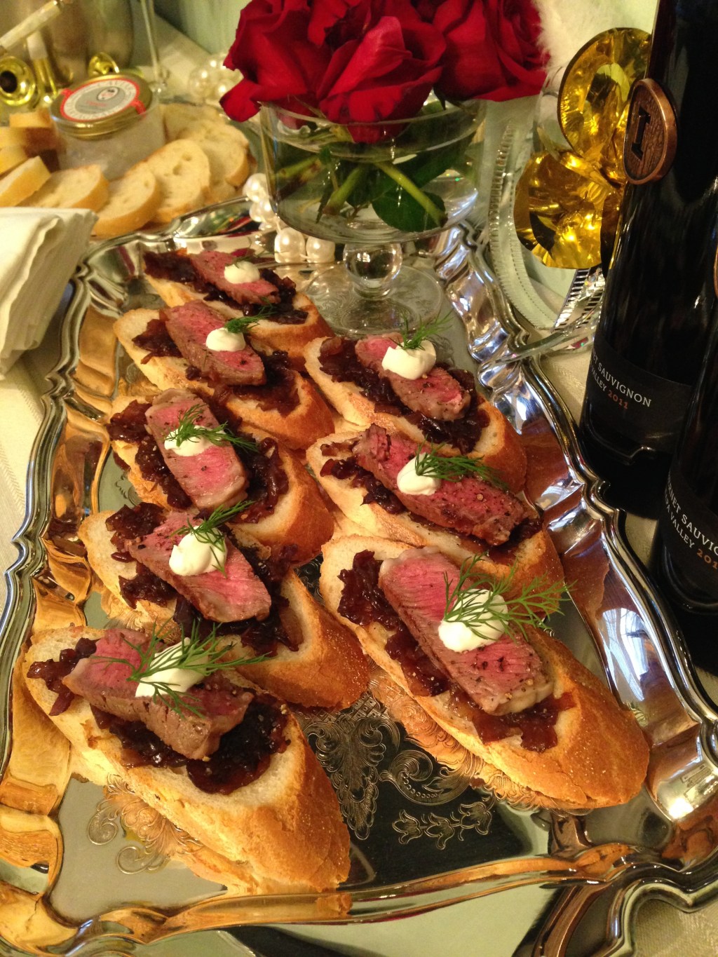 Steak Crostini