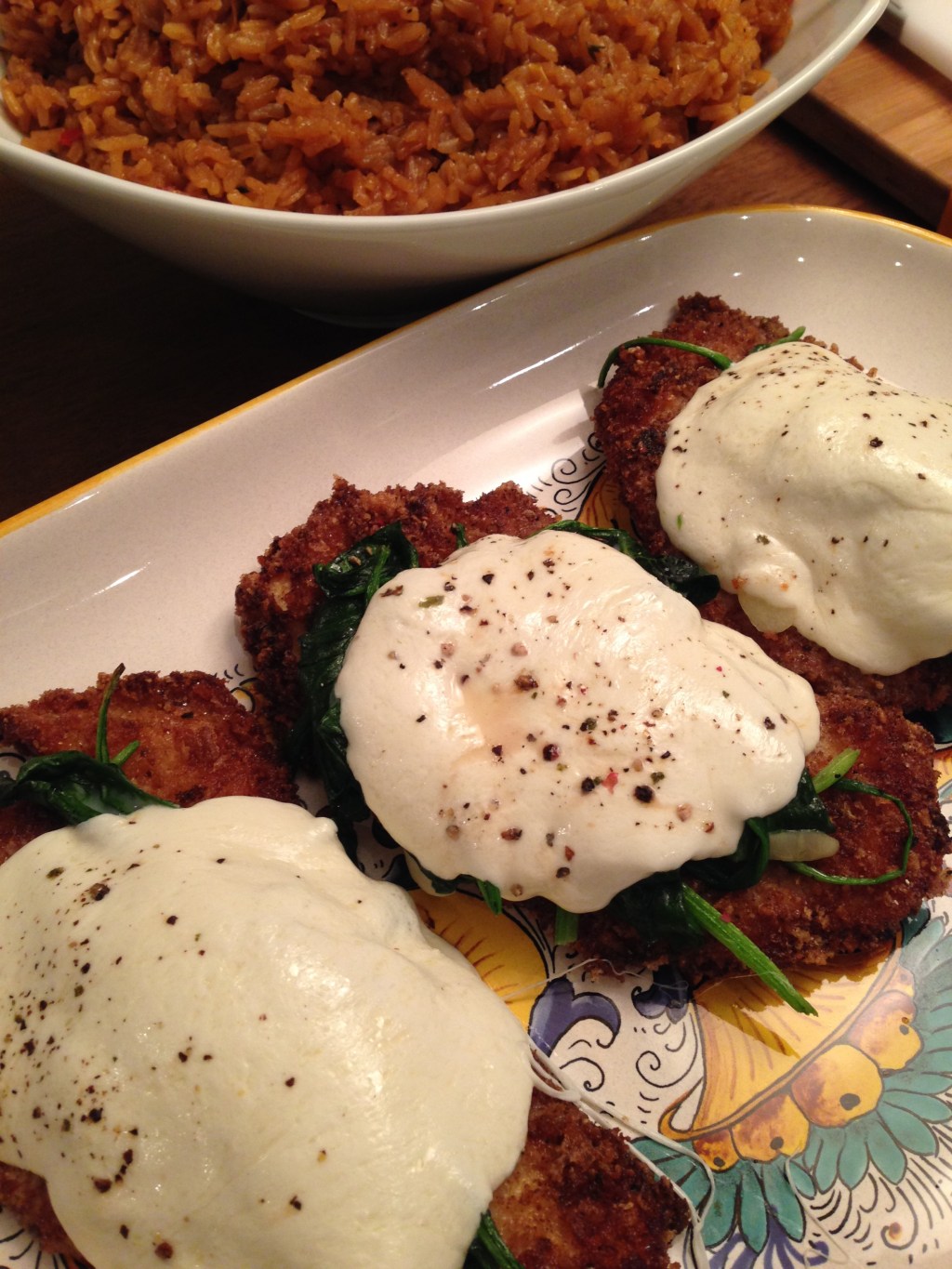 Dress Up Those Chicken Cutlets with Fresh Spinach and&nbsp;Mozzarella!