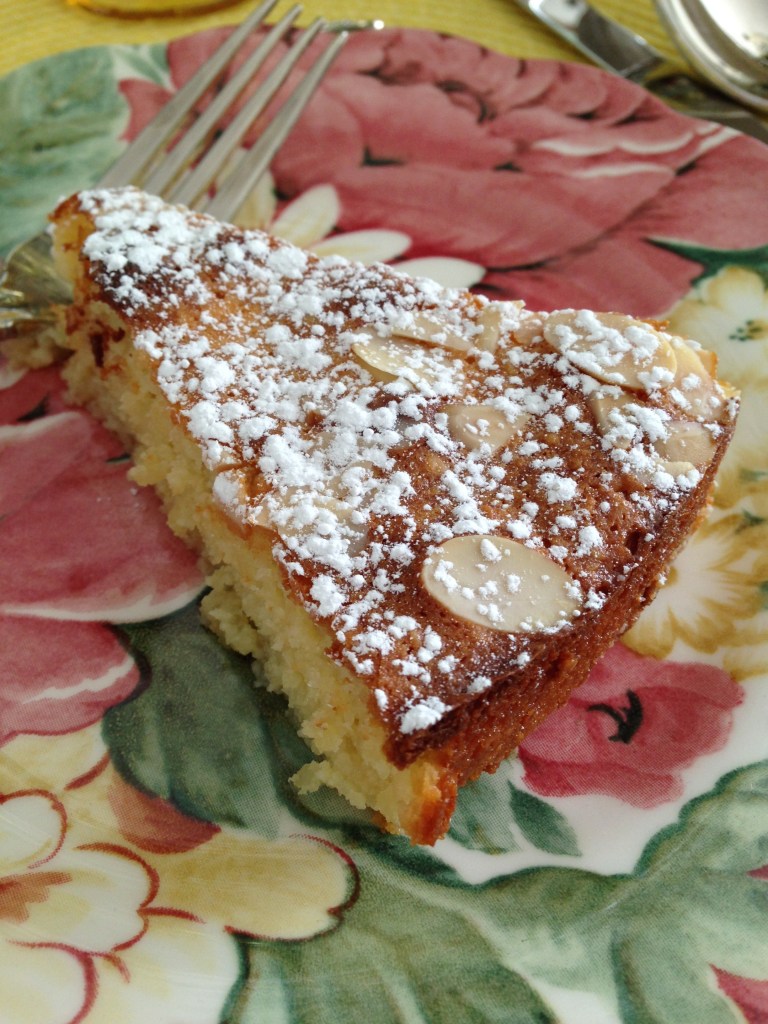 This cake has such a beautiful texture, and light taste...