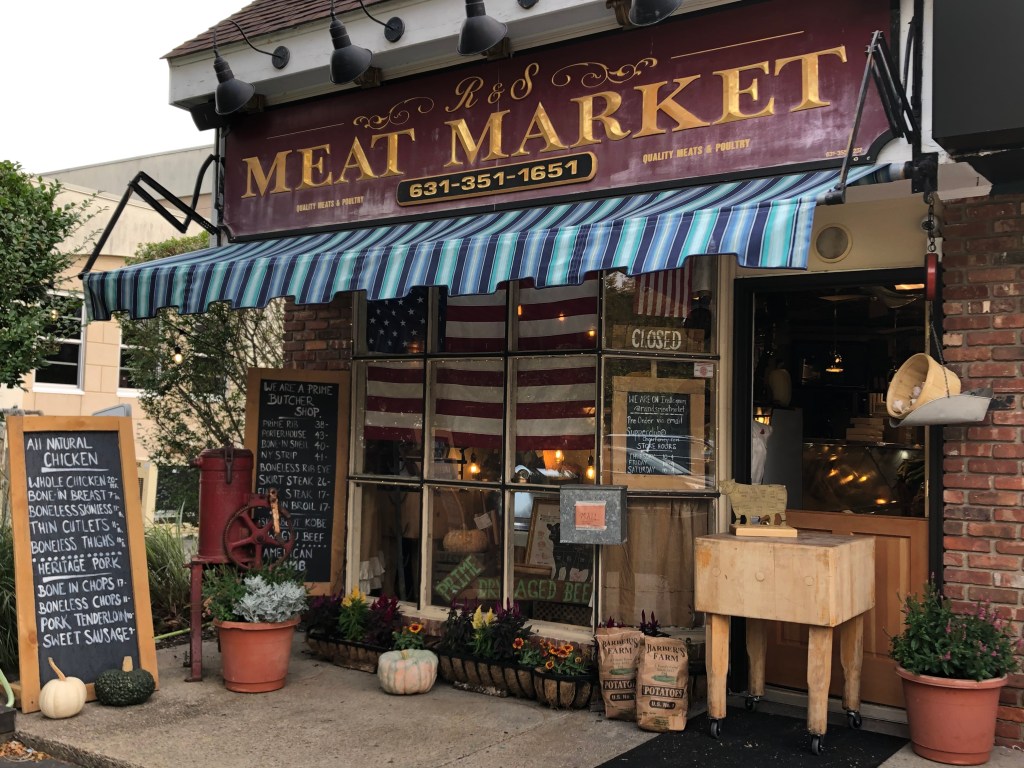 By early May we had changed the front door of our Market to a Dutch Style door that allowed us to accommodate at the door service.