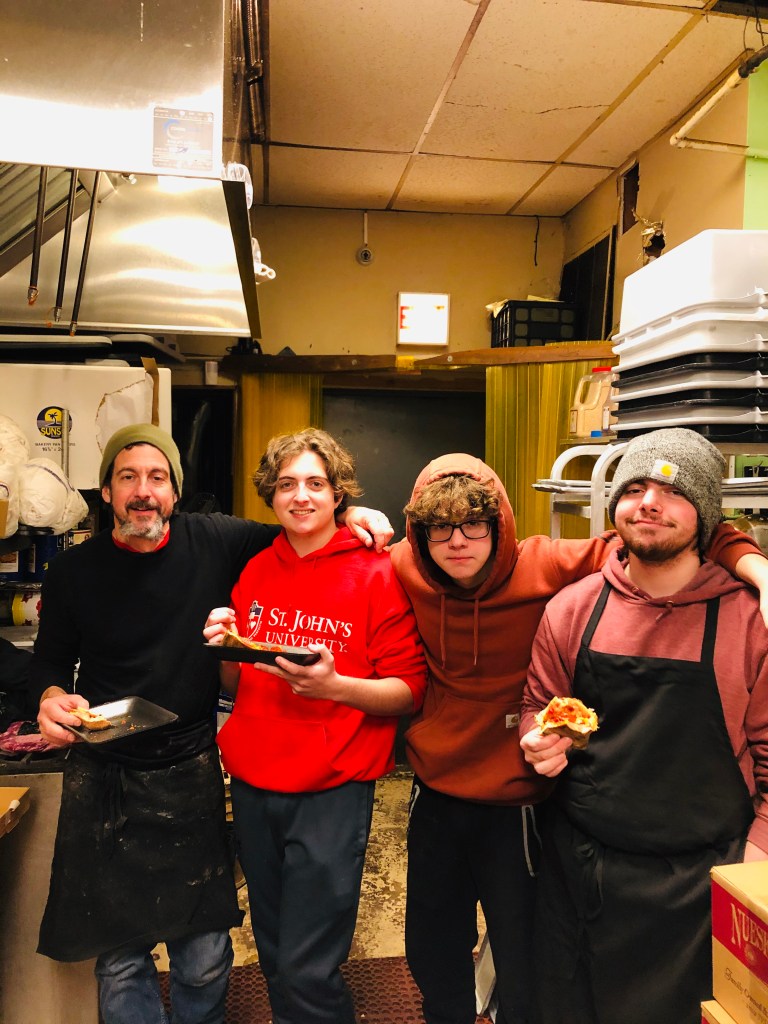 Our three boys have been a tremendous support system for us. We are grateful!
